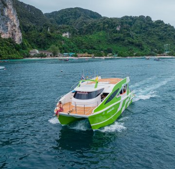 Phi Phi Islands ( Phi Phi Leh & Phi Phi Don), Maya and Bamboo Island Day Trip ( By Catamaram)